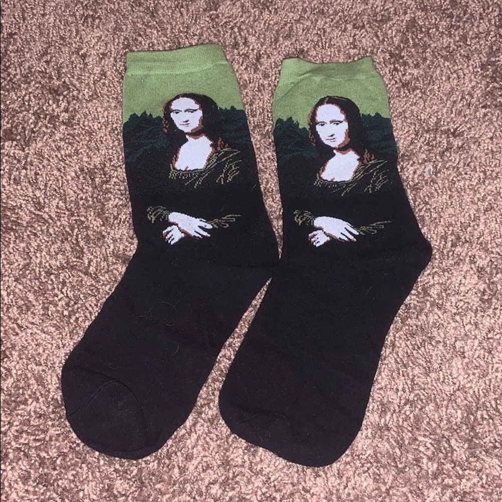 Mona Lisa socks